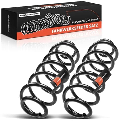 Image of Frankberg 2x Coil Spring Rear axle Compatible with A3 8P1 1.4L-2.0L Hatchback 2003-2012 A3 Sportback 8PA 1.4L-2.0L Hatchback 2004-2013