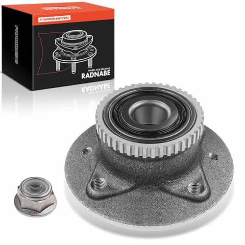 Image of Frankberg 1x Wheel Bearing Stroke Rear Axle with ABS Sensor Ring Compatible with Kangoo Express FC0/1 1.2L-1.9L 1997-2021 Kangoo KC0/1 1.2L-1.9L 1997-2021 Replace# 7701208075