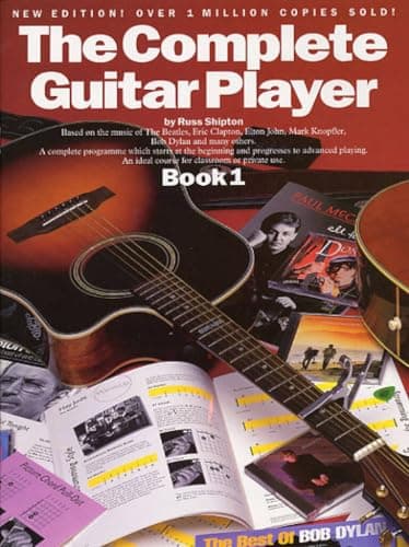 Image of The Complete Guitar Player Book 1 | Russ Shipton | Beginner Guitar Method & Songbook | Learn Chords Strumming Tuning with Audio CD Lessons and Classic Songs Collection for Beginners