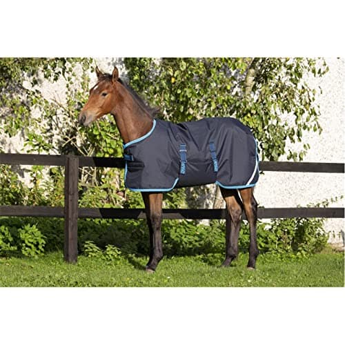 Image of Amigo Unisex Foal Rug Navy/elec Blue 4ft
