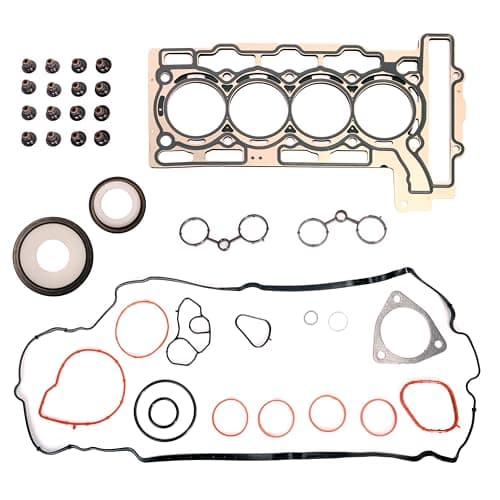 Image of MLS Head Gasket Set for Mini Cooper, Engine Cylinder Gasket Kit, for R56 Hatchback 07-08, for Mini Cooper R55 R56 09-12, Replace# 20606049609, 9815416, 1.6L L4 DOHC Turbocharged N14B16C, N14B16A