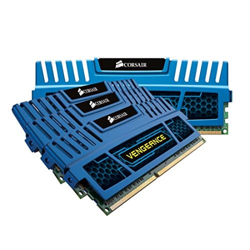 Image of Corsair CMZ16GX3M4A1600C9B 16GB DDR3 1600MHz Memory Module (16GB, 4x 4GB, DDR3, 1600MHz, 240-pin DIMM)