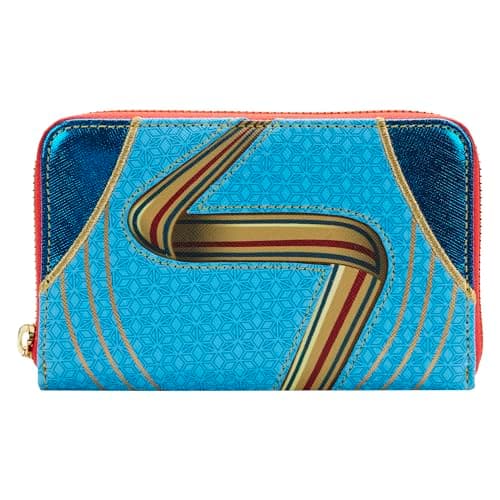 Image of Loungefly Ms Marvel Cosplay Zip Around Wallet Wallet