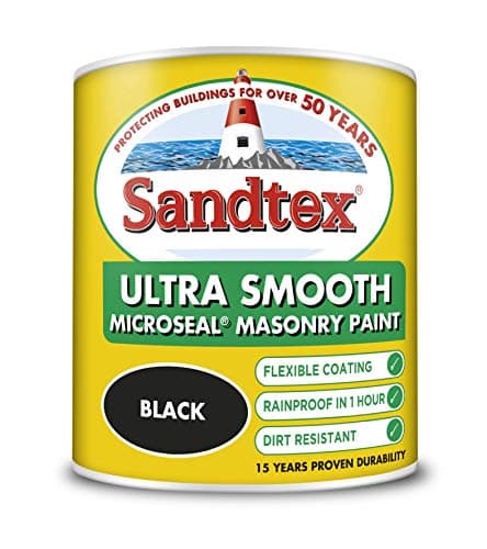 Image of Sandtex Sandtex Microseal Smooth Masonry 1L Black