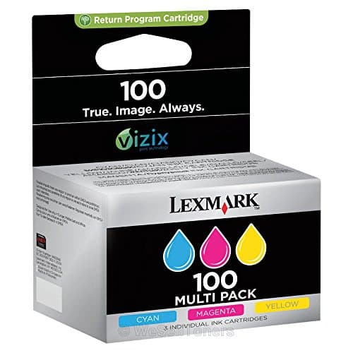 Image of Lexmark 100A Ink Cartridge - Cyan