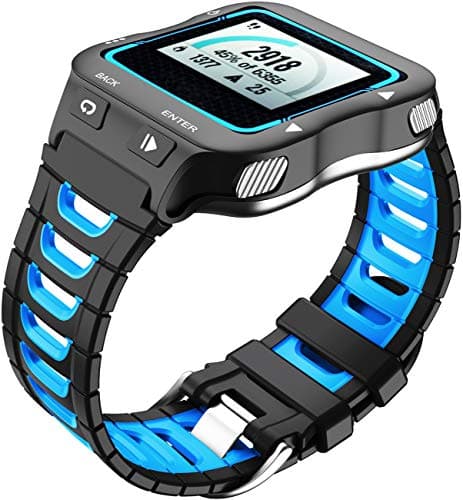 Image of Shieranlee Strap Compatible with Garmin Forerunner 920XT Strap, Silicone Watch Strap Compatible with Forerunner 920XT - Fitness Tracker Band with Clasp