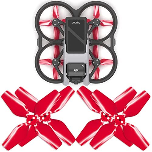 Image of Master Airscrew 4-blade Upgrade Propellers for DJI Avata - Red, 4 pcs