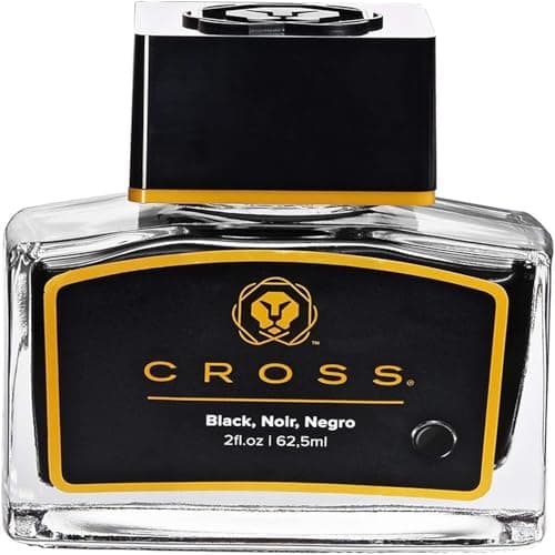 Image of Cross A. T. Fountain Pen Ink - Black, 62.5 ml Glass Bottle, Pack of 1