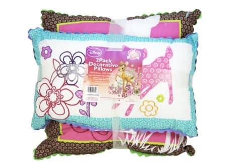Image of Disney Bambi 2-Pack Decorative Pillow
