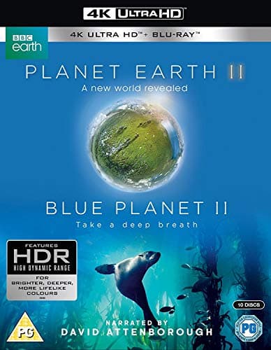 Image of Planet Earth II & Blue Planet II Boxset [4k Ultra-HD Blu-ray] [2017]