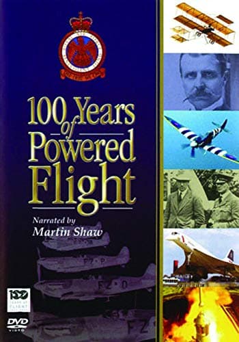 Image of 100 Years of Powered Flight Narated by Martin Shaw [DVD]