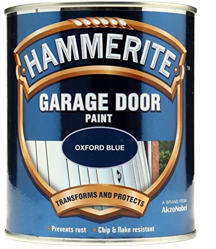 Image of Hammerite 5092884 Oxford Blue Garage Door Paint - 750ml