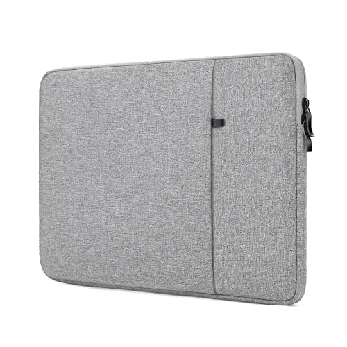 Image of ProElife 12-Inch Laptop Tablet Sleeve Case for 2025-2014 Surface Pro 4/5/6/7/7+/8/9/10/12, MacBook Neo 13'' A18 Pro (2026), Surface Laptop Go 1/2/3, iPad Pro 12.9'' M2 Water-resistant Bag (Gray)