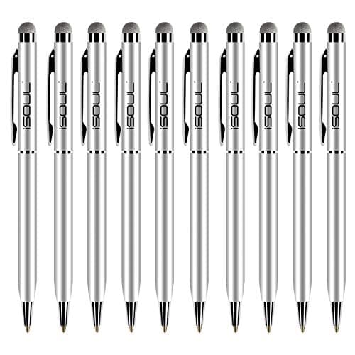 Image of ISOUL Stylus Pen, Pack of 10, for Touch Screens, Compatible with Apple iPad, iPhone, Samsung Galaxy, Oneplus, Pixel, Mobile Phones & Tablets (Rainbow)