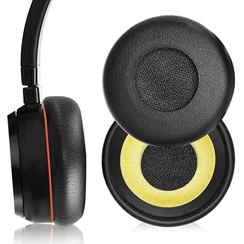 Image of Replacement Earpads for Jabra Evolve Replacement earpads Cushion Cover Pillow for Jabra Evolve 20 20se 30 30II 40 65 65+ (1pair)