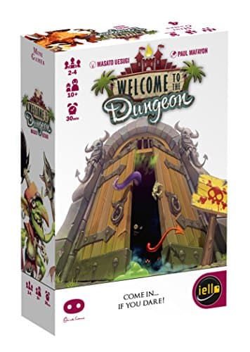 Image of Iello | Welcome to the Dungeon | Board Game | Ages 10+ | 2 to 4 Players | 30 mins Minutes Playing Time, Multicolor, 14.99 x 9.91 x 3.81 cm