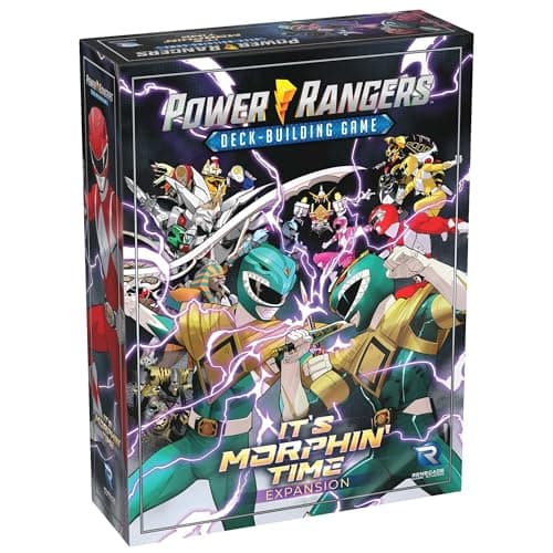 Image of Renegade Game Studios: Power Rangers Deck-Building Game - It’s Morphin’ Time Expansion - The Mighty Morphin Team, Ages 14+, 2-4 Players, 90 Min