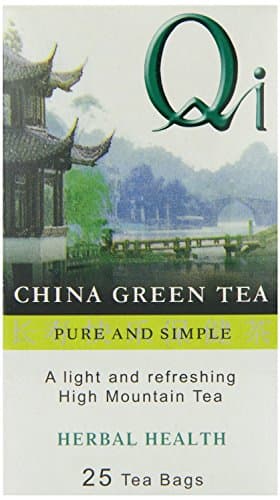 Image of (10 PACK) - Qi - Green Tea Pure & Simple QI-GTN50 | 25 Bag | 10 PACK BUNDLE