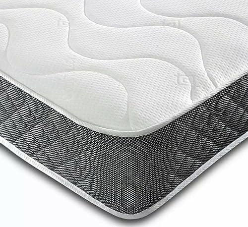Image of Wilson Beds - 3ft Single Mattress Approx 6.5 Inch Deep Soft Feel Memory Foam and Spring Mattress (3ft x 6ft3) (Single)