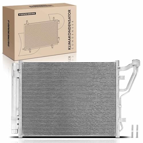 Image of Frankberg AC Condenser with dryer Compatible with i30 FD 1.6L 2.0L 2007-2012 Cee'D/Cee'D SW/Pro Cee'D ED 1.6L 2.0L 2006-2012 Replace# 976062H600