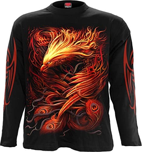Image of Spiral Phoenix Arisen Longsleeve T-Shirt Black M
