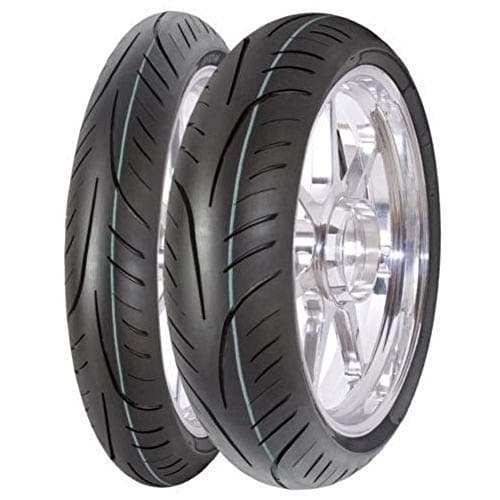 Image of Avon Streetrunner (3.00-18 TT 47S Front wheel, Rear wheel)