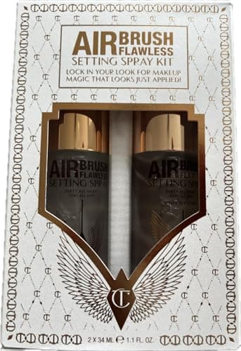 Image of Charlotte Tilbury Airbrush Flawless Setting Spray Kit, 2 x 34 ml