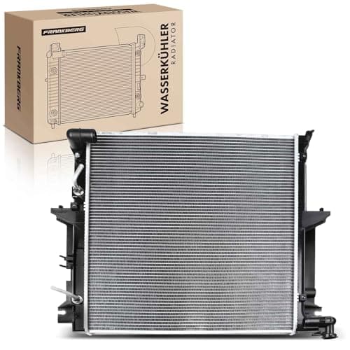 Image of Frankberg Engine Radiator Car Radiator With Oil Cooler Manual Transmission/Automatic Transmission Compatible with L200/Triton KAT KBT 2.5L Diesel 2005-2013 Replace# 1350A182