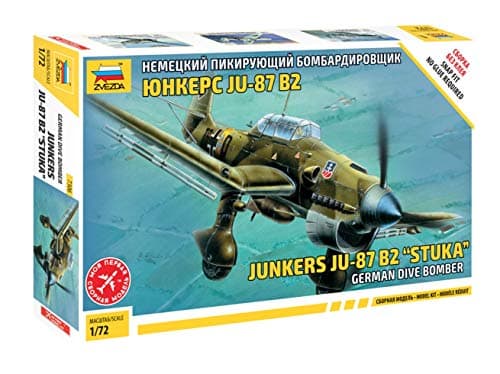 Image of Zvezda 500787306, 1: 72 Junkers JU-87, B-2 Stuka.