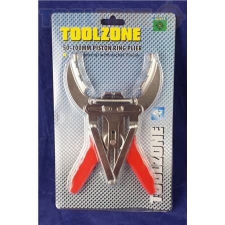 Image of TOOLZONE Piston Ring Expander Remover Removal Pliers 50-100mm AU076