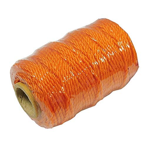 Image of Faithfull FAIC300 Orange Poly Brick Line String 36M (118ft) Breaking Strength 27kg