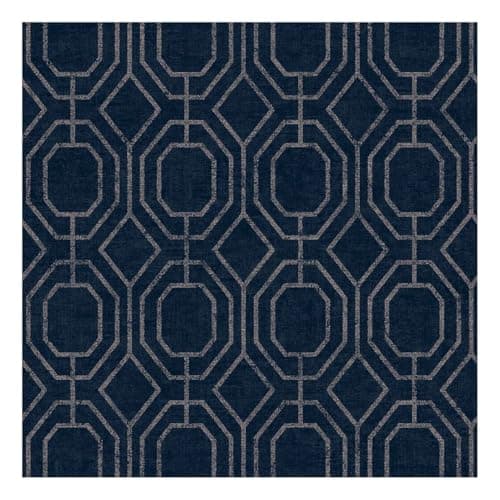 Image of Superfresco Easy Luxe Geo Navy Wallpaper