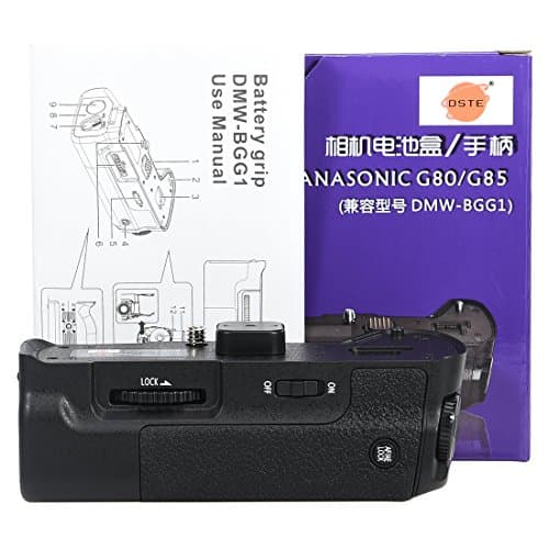 Image of DSTE DMW-BGG1 Vertical Battery Grip Compatible with Panasonic Lumix G80 G85 Camera