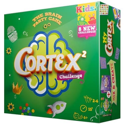 Image of Zygomatic | Cortex Challenge: Kids 2nd Edition | Card Game | Ages 6+ | 2-6 Players | 15 Minutes Playing Time