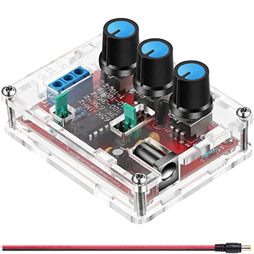 Image of Youmile XR2206 Signal Generator Kit 1HZ-1MHZ Frequency Module 9-12V DC Input Sine/Triangle/Square Output Adjustable with DC male cable