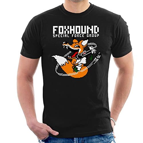 Image of Foxhound Special Forces Metal Gear Solid White Men's T-Shirt