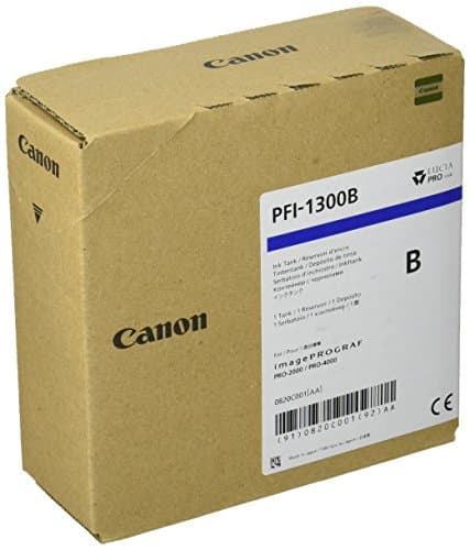 Image of CANON PFI-1300 Ink Blue Standard Capacity 330 ml Pack of 1 iPF Pro2000/4000