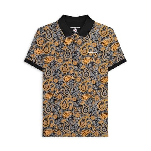 Image of Lambretta Mens Pasly Polo Black L