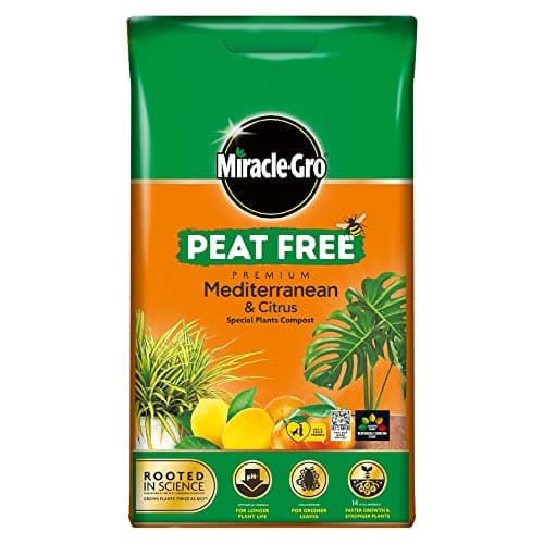 Image of Miracle-Gro Premium Mediterranean & Citrus Compost 6L Easy Carry Pack