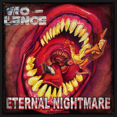 Image of Vio-lence Eternal Nightmare Patch (One Size) (Red/Yellow/White)