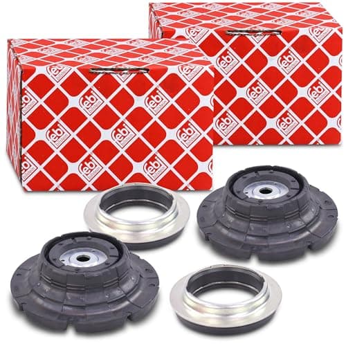 Image of febi bilstein 33391 Strut Top Mounting with ball bearing, pack of one