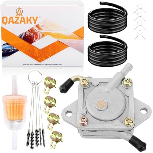 Image of QAZAKY Golf Cart Fuel Pump Compatible with Club Car DS Precedent 290FE 350FE Kawasaki Engine FE290 FE350 1014523 1014524 S 5136 FP002 Yamaha G8 G11 G14 G16 G20 G22 JN6-F4410-00 JF2-24410-20 Gas Pump