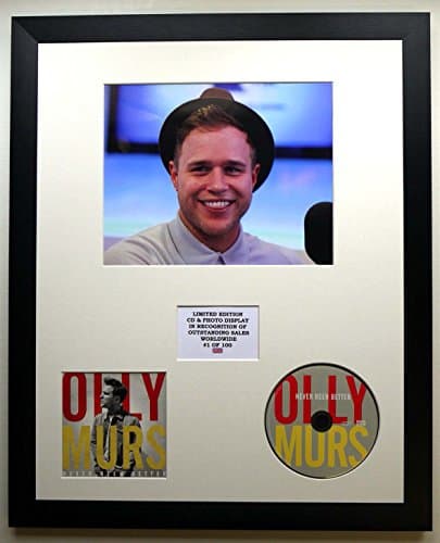 Image of OLLY MURS/PHOTO & CD DISPLAY LTD. EDITION OF THE ALBUM NEVER BEEN BETTER