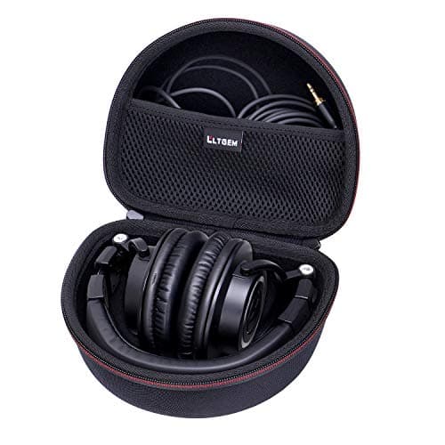 Image of Audio-Technica LTGEM Hard Carrying Case for ATH-M50x/M50/M70X/M40x/M30x/M50xMG Professional Studio Monitor Headphones