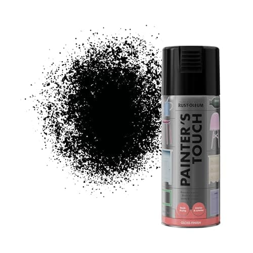 Image of Rust-Oleum 400ml Painter's Touch Spray Paint Aerosol - Gloss Black