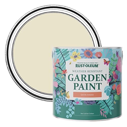 Image of Rust-Oleum Beige Mould-Resistant Garden Paint In Satin Finish - Longsands 2.5L