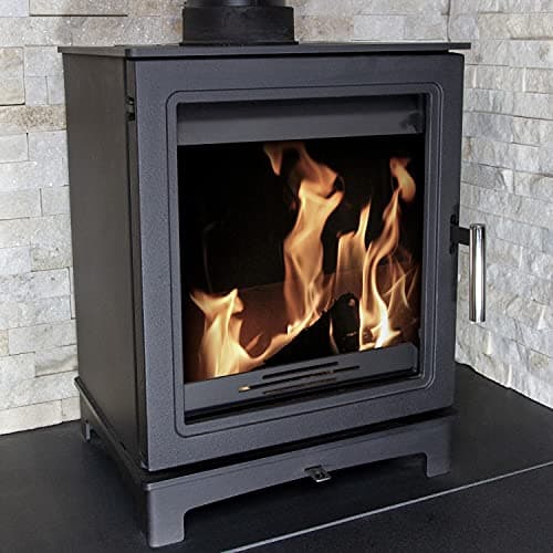 Image of Mi-Fires Skiddaw 5kW Freestanding Wood Burning Stove Eco Steel Defra Black