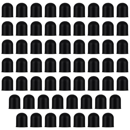 Image of YBEATY 60pcs Rubber Tips for Stylus Pen Replacement Nibs High Sensitivity Precision Universal Stylus Ends Replacement Tip Soft No Scratches ReplacementsRubber Tips Diameter nibs for Touch Screen Pen