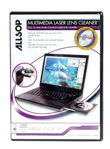 Image of ALLSOP Multimedia Laser Lens Cleaner For DVD, CDs, Game Consoles & Laptops