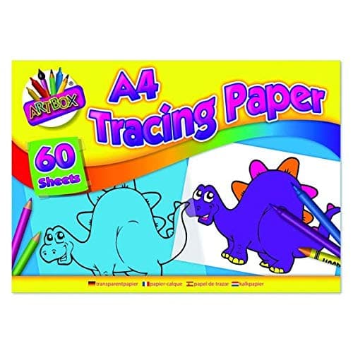 Image of Art Box Tracing Paper Pad A4 60 Sheets (Pack of 12) TAL05069 FINCHLEY Pen Free